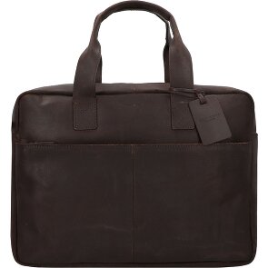 Burkely Vintage River briefcase leather 41 cm laptop compartment