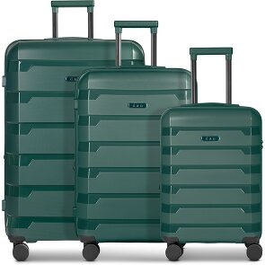 d&n South Dakota 4 wheels Suitcase set 3-piece with expansion pleat d&n South Dakota 4 wheels Suitcase set 3-piece with expansion pleat