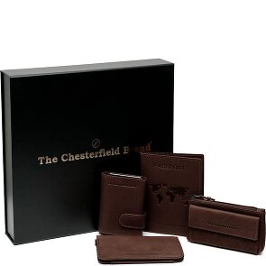 The Chesterfield Brand Credit card holder 4-piece gift set leather 7 cm