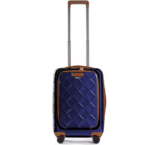 Stratic Leather & More 4 wheels Cabin trolley 55 cm Laptop compartment