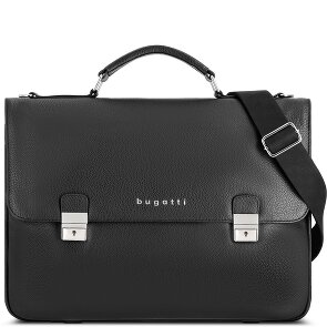 Bugatti Valencia briefcase RFID leather 40 cm laptop compartment Bugatti Valencia briefcase RFID leather 40 cm laptop compartment