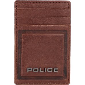Police PT16-08536 Credit card case leather 7 cm with money clip
