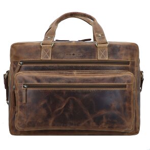 Greenburry Vintage Briefcase Leather 43 cm Laptop compartment