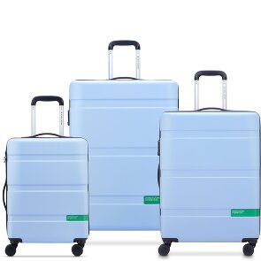 Delsey Paris x United Colors of Benetton Now Hardside 4-wheel suitcase set 3 pcs. with expansion fold Delsey Paris x United Colors of Benetton Now Hardside 4-wheel suitcase set 3 pcs. with expansion fold