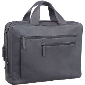 Leonhard Heyden Hague briefcase leather 40 cm laptop compartment