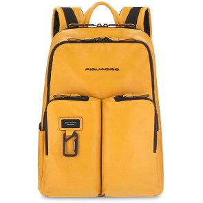 Piquadro Harper backpack RFID leather 40 cm laptop compartment