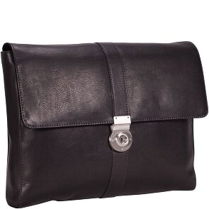 Leonhard Heyden Bergamo briefcase leather 37 cm laptop compartment