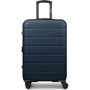 Saxoline Miami 4 wheels Trolley M 65 cm with expansion pleat