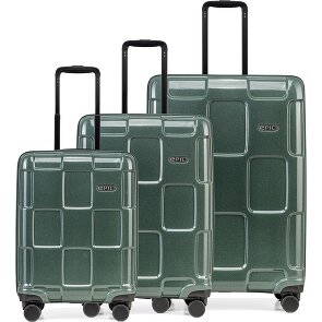 Epic Crate Reflex 4 Roll Suitcase Set 3pcs.