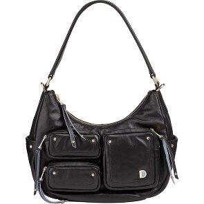 DuDu Pocket Shoulder Bag Genuine Leather 30 cm