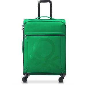 Delsey Paris x United Colors of Benetton Color Bock 4-wheeled trolley 67 cm with expansion fold Delsey Paris x United Colors of Benetton Color Bock 4-wheeled trolley 67 cm with expansion fold