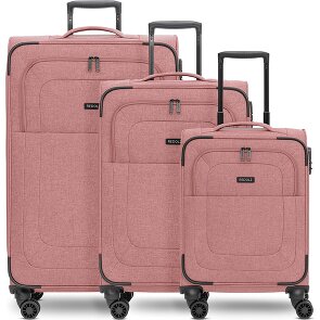 Redolz Essentials 12 THREE SET 4 wheels Suitcase set 3-piece Expandable