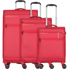 March15 Trading Silhouette 4 wheels Suitcase set 3-piece with expansion pleat
