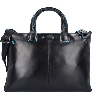 Piquadro Blue Square Briefcase Genuine Leather 42 cm Laptop compartment