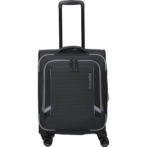 Travelite Corsiica 4 wheels Cabin trolley S 55 cm with expansion pleat