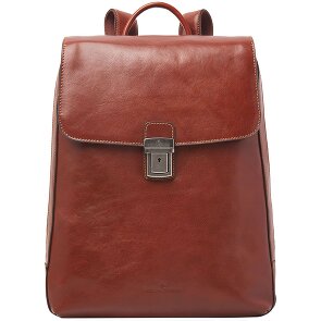 Castelijn & Beerens Guus backpack leather 40 cm laptop compartment