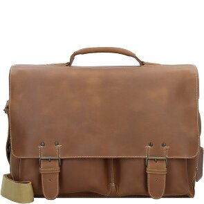 aunts & uncles Hunter Jack Messenger leather 45 cm laptop compartment