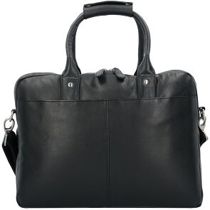 Dermata Briefcase leather 39 cm laptop compartment