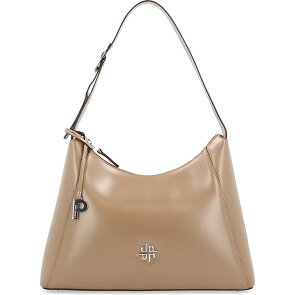 Picard Black Tie Shoulder Bag Leather 34 cm