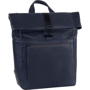 Leonhard Heyden Hague backpack leather 40 cm laptop compartment