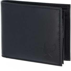oxmox Leather Wallet RFID protection Genuine Leather 12 cm