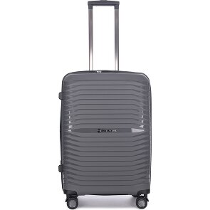 Stratic Bright+ 4 wheels Trolley M 66 cm with expansion pleat
