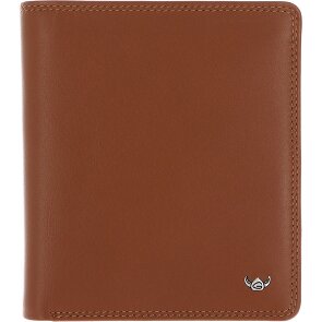 Golden Head Polo Wallet RFID protection Genuine Leather 9 cm