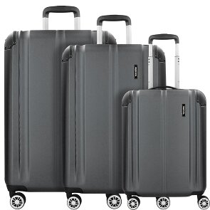 Travelite City 4 roll suitcase set 3pcs.
