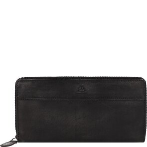 Greenburry Destressed Wallet RFID protection Leather 19 cm