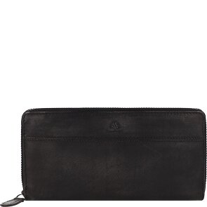 Greenburry Destressed Wallet RFID protection Leather 19 cm