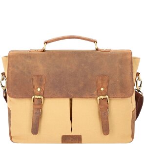 Dermata Briefcase 43 cm laptop compartment