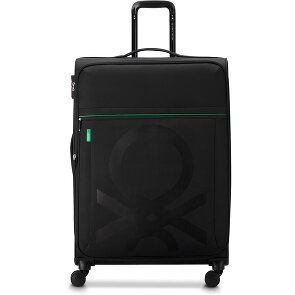 Delsey Paris x United Colors of Benetton Color Block 4-wheeled trolley 77cm with expansion fold