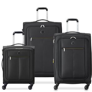 Delsey Paris Pin Up 6 4 wheels Suitcase set 3-piece with expansion pleat