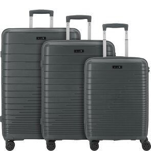 d&n Travel Line 4600 4 wheels Suitcase set 3-piece