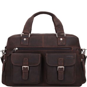 Greenland Nature Westcoast Briefcase Genuine Leather 43 cm