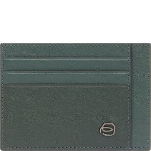 Piquadro Black Square Credit card case Leather 11 cm