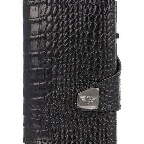 Tru Virtu Click & Slide credit card case wallet RFID leather 6.5 cm