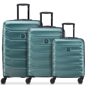 Delsey Paris Meteor 4 wheels Suitcase set 3-piece Expandable