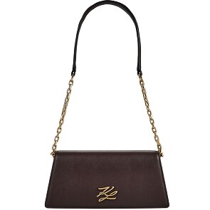 Karl Lagerfeld Autograph Shoulder Bag Genuine Leather 20.5 cm