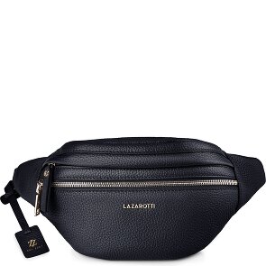 Lazarotti Bologna Leather Double-Zip Bum Bag, Crossbody, Leather, 25 cm
