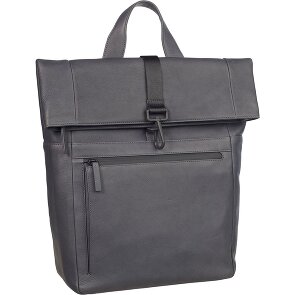 Leonhard Heyden Hague backpack leather 40 cm laptop compartment