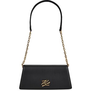 Karl Lagerfeld Autograph Shoulder Bag Genuine Leather 20.5 cm