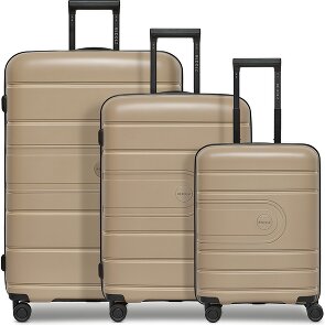 Redolz Essentials 11 4 wheels Suitcase set 3-piece Expandable