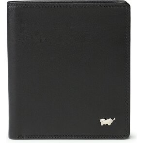 Braun Büffel Golf 3.0 Wallet RFID protection Leather 11 cm