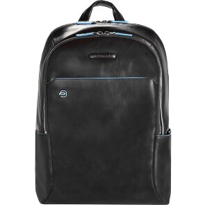 Piquadro Blue Square backpack leather 39 cm laptop compartment