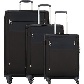 Samsonite Citybeat 4 wheels Suitcase set 3-piece with expansion pleat