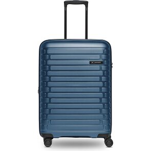 Pactastic Collection 04 THE MEDIUM + 4 wheels Trolley M 66 cm with expansion pleat