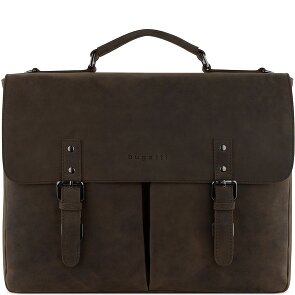 Bugatti Luca Briefcases Messenger Leather 39 cm Laptop compartment
