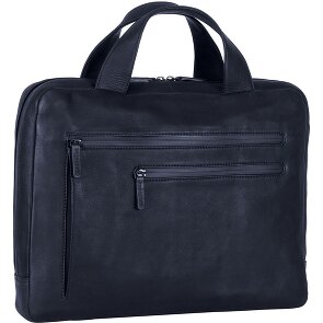 Leonhard Heyden Hague briefcase leather 38 cm laptop compartment