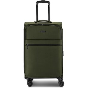 Bugatti Valencia Soft 4 wheels Trolley M 65 cm with expansion pleat Bugatti Valencia Soft 4 wheels Trolley M 65 cm with expansion pleat